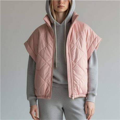 Piumino smanicato con cerniera FUTURA